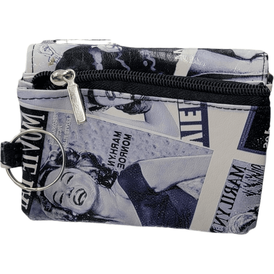 Coin Pouch with Hollywood Print Style Three