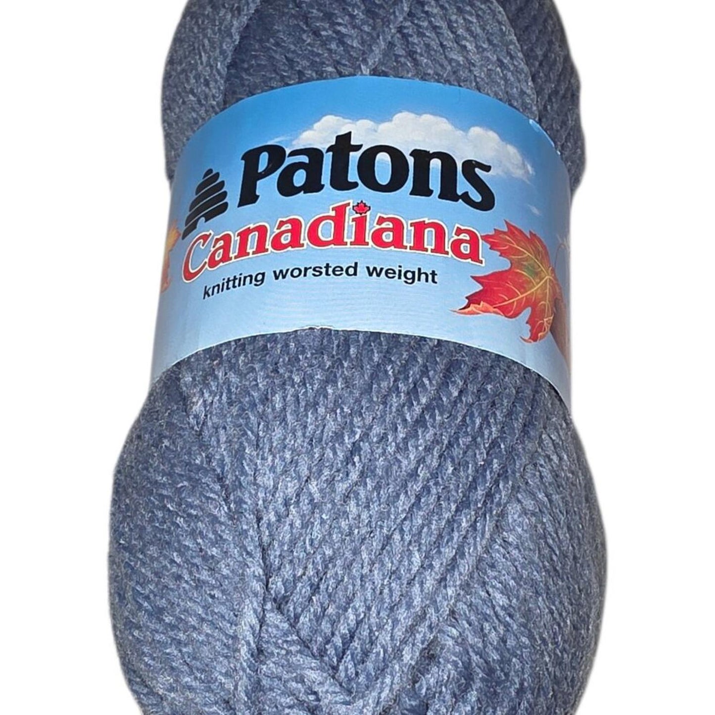 Patons Canadiana Worsted Weight Acrylic Yarn - Blue