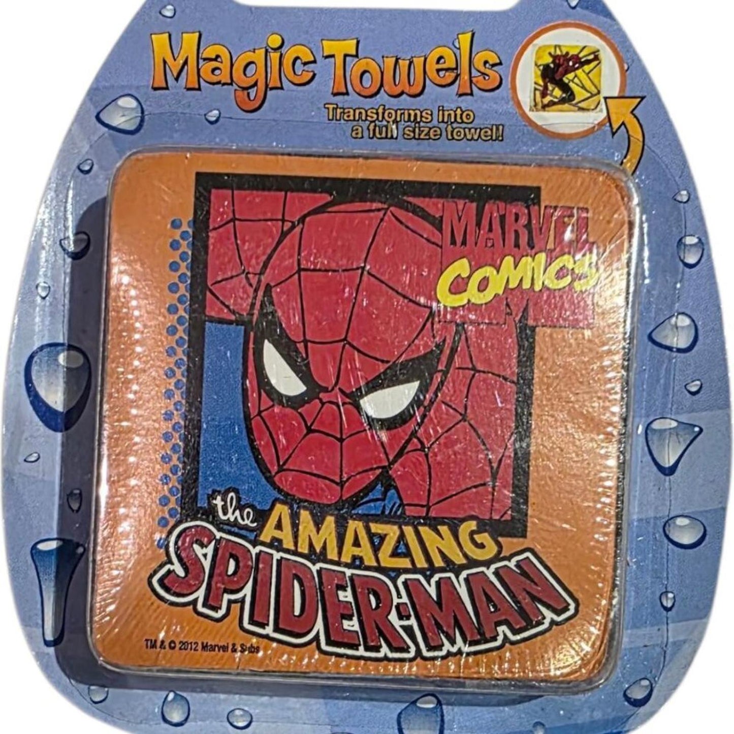 Marvel Comics The Amazing Spider-Man Magic Towel