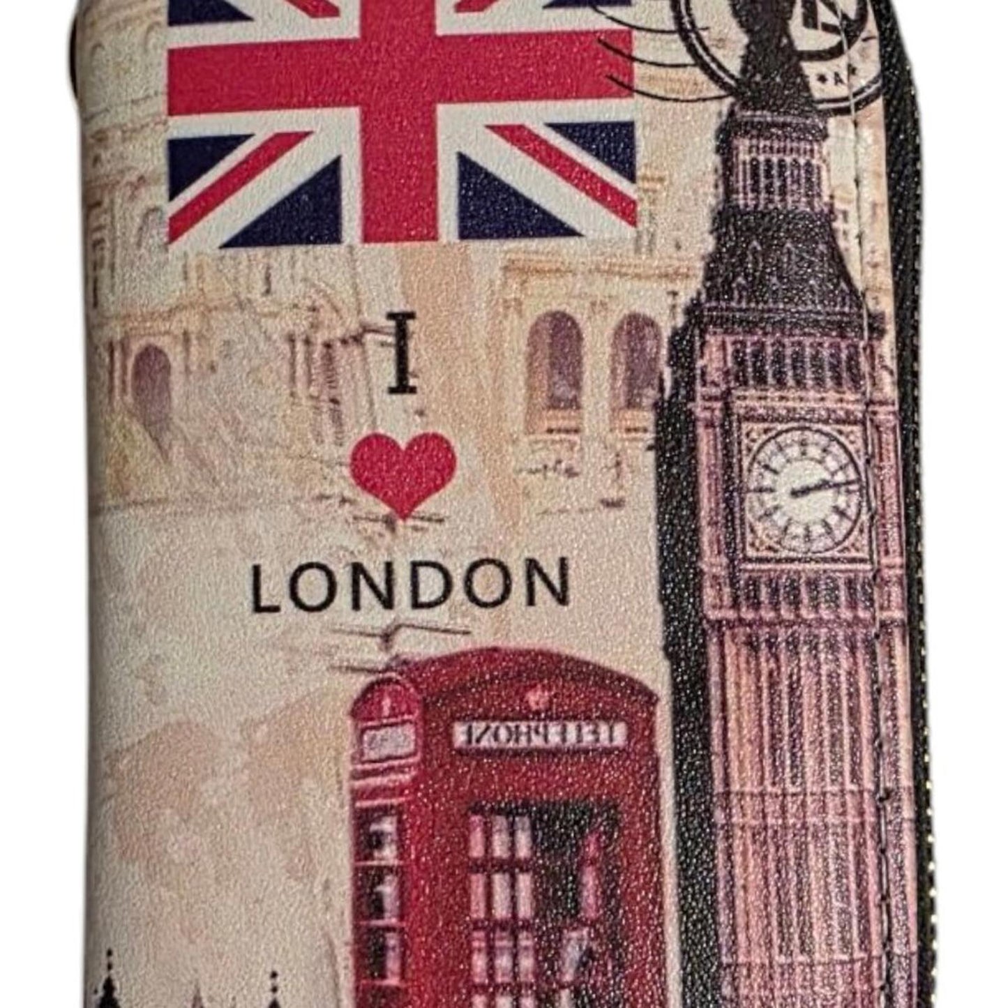 London Themed Printed Wallet