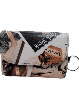 Coin Pouch with Hollywood Print Style Two