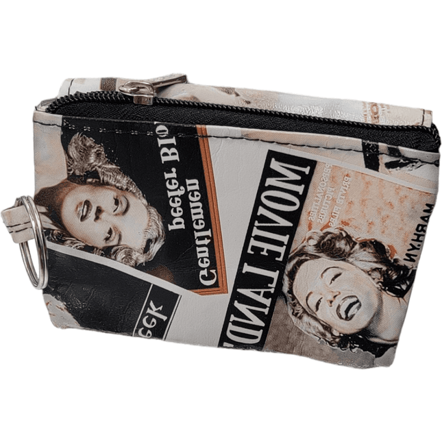 Coin Pouch with Hollywood Print Style One