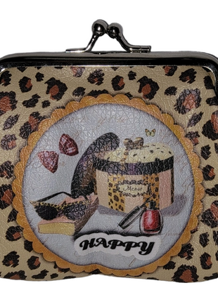 classic coin purse Happy