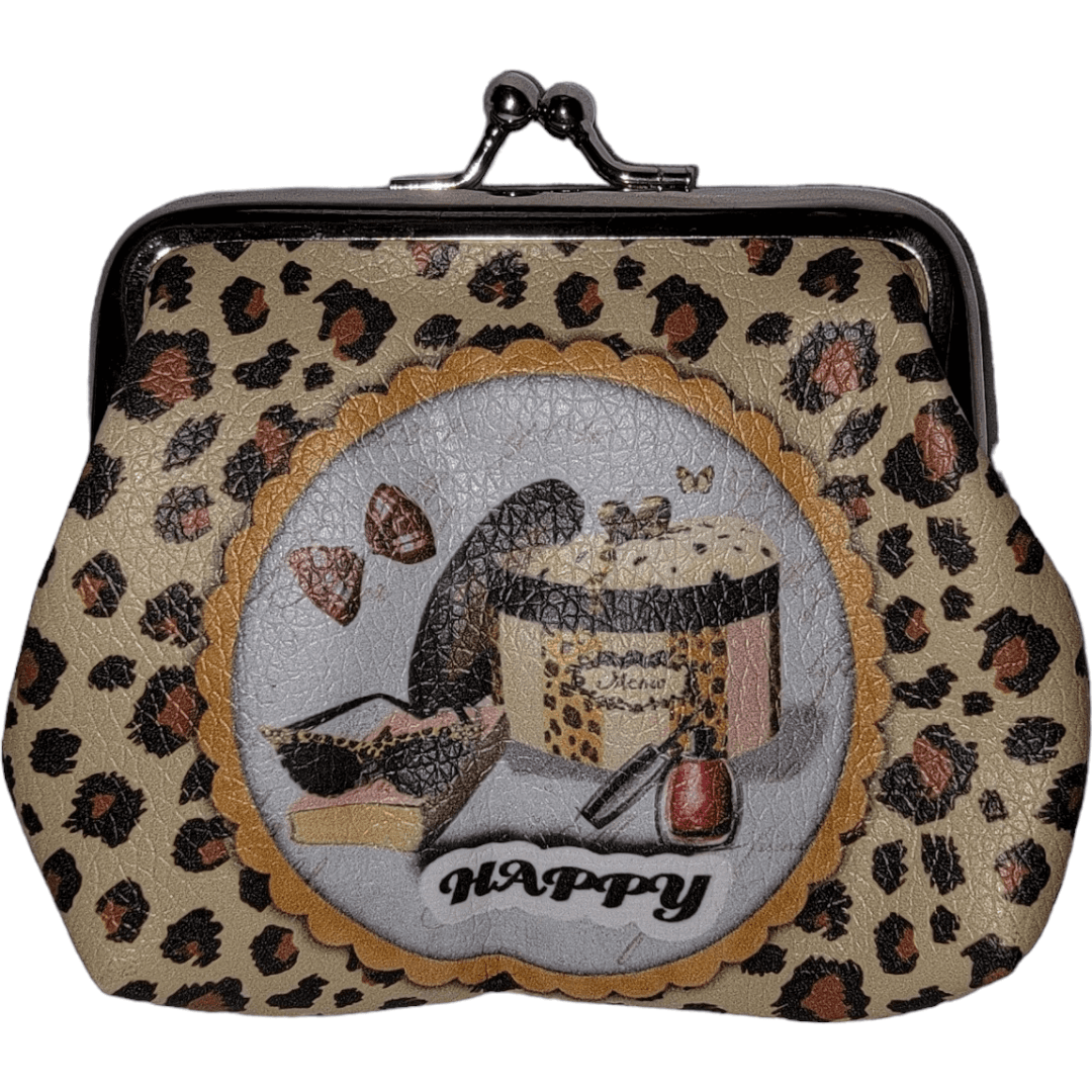 classic coin purse Happy