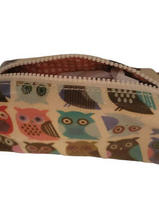 Cosmetic pouch with creative print design