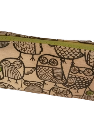 Cosmetic pouch with creative print design