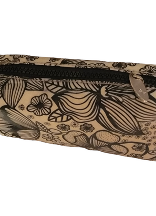 Cosmetic pouch with creative print design