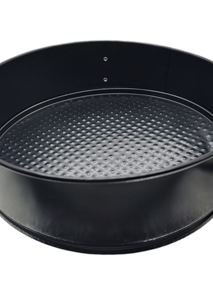 modern, non stick 9 inch cake pan in black