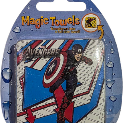 Magic Towels original unopened packaging Avengers Captain America collectible textile