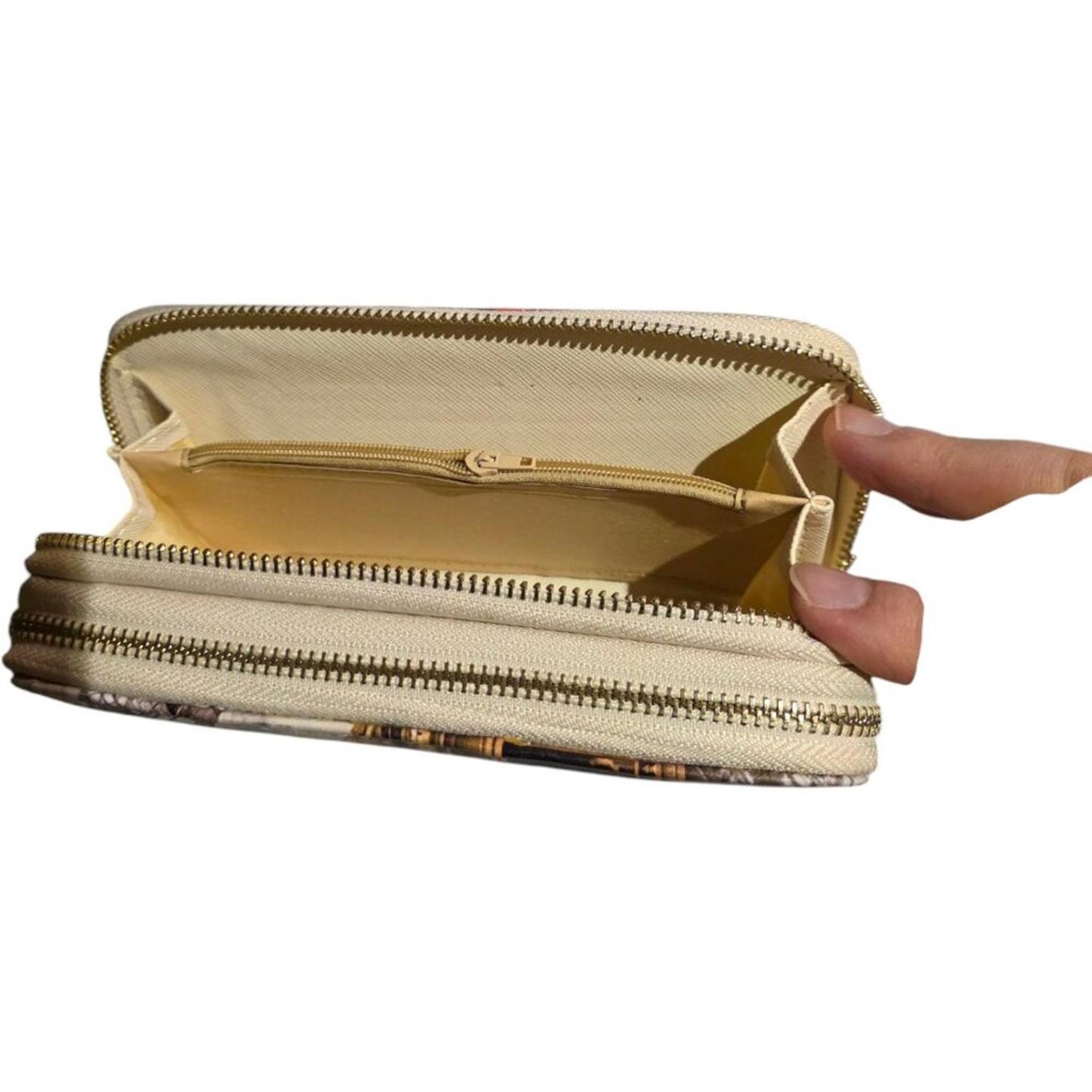 Michael Kors Printed Zip Around Wallet