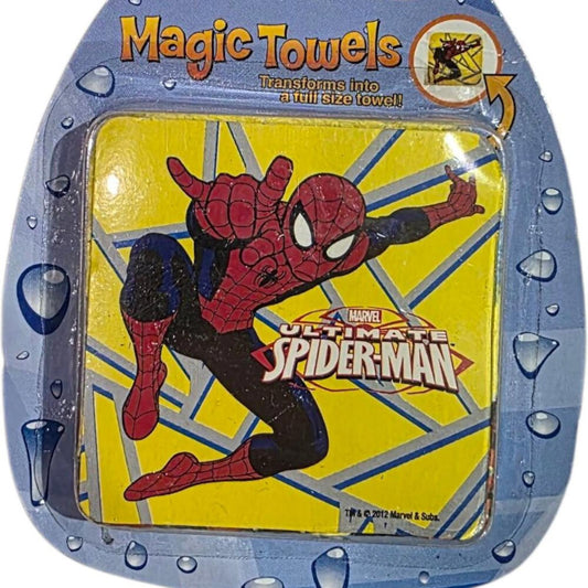 Marvel Ultimate Spider-Man Magic Towel - Expands in Water