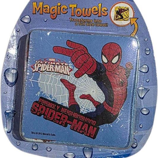 Marvel Ultimate Spider-Man Magic Towel - Friendly Neighborhood Spider-Man