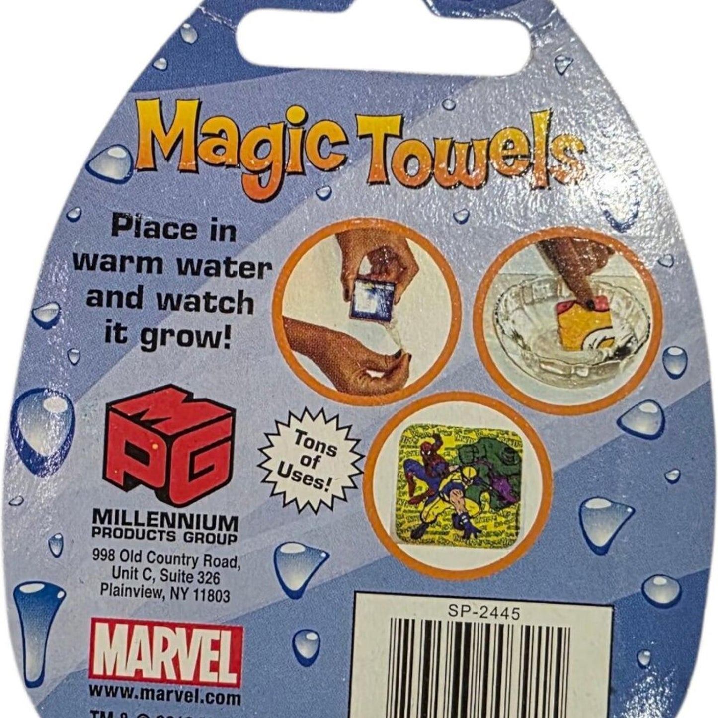 Marvel Avengers Magic Towel - Captain America Design
