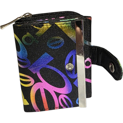 Wallet with cool design print