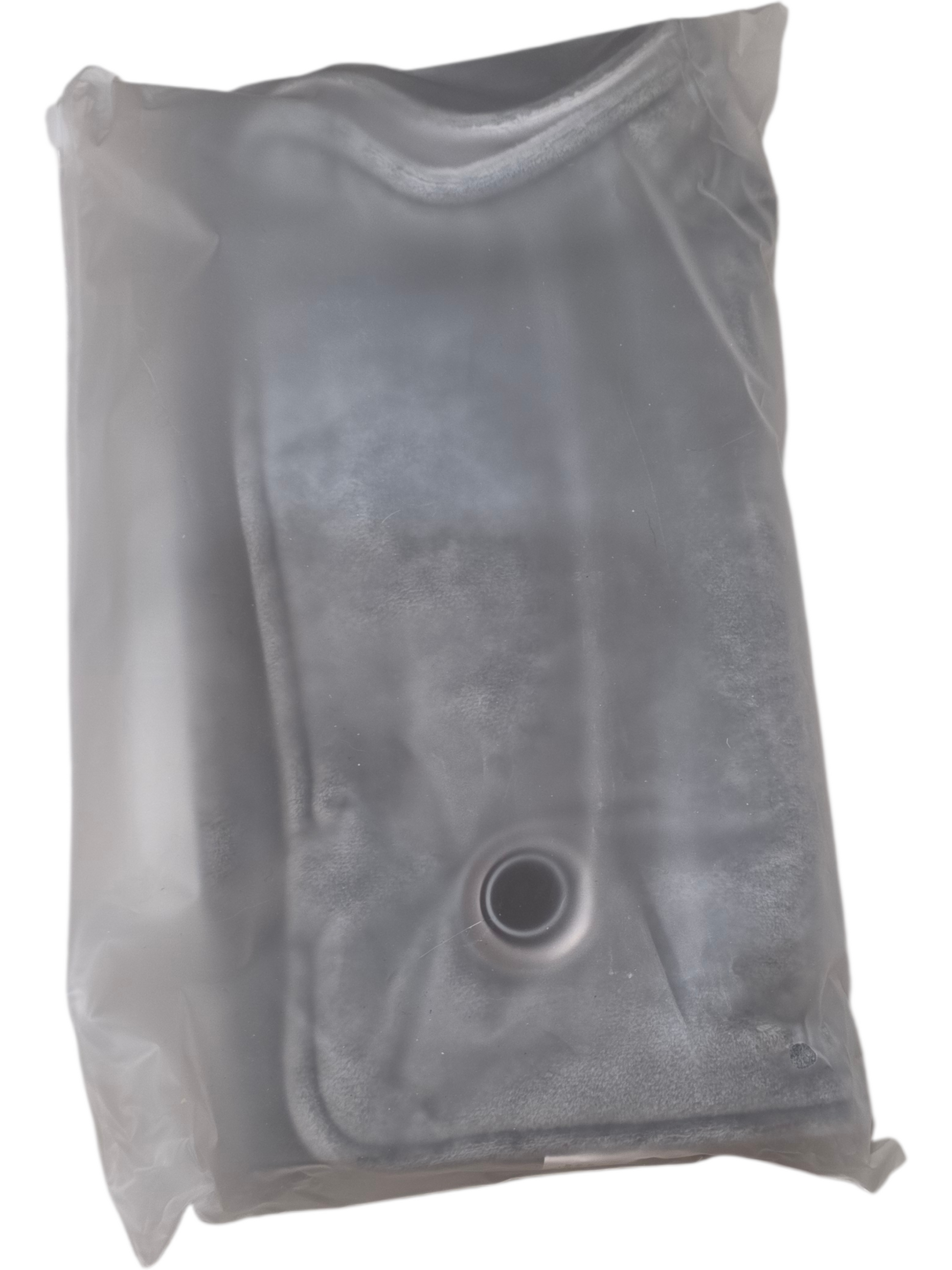 Soft black fleece blanket, packaged, ideal for warmth and comfort.